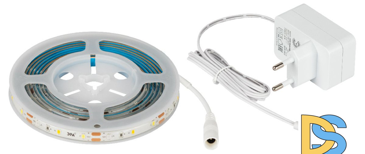 Светодиодная лента для растений Эра FITO-Strip Light-Rа90-27W-3m-12V-IP65 4000K Б0064597