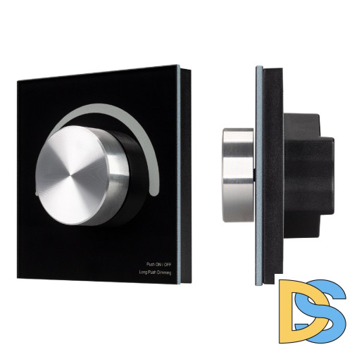 Роторная панель Arlight SMART-1-10V-301-31-DIM-IN Black (24-48V, 2.4G) 036243