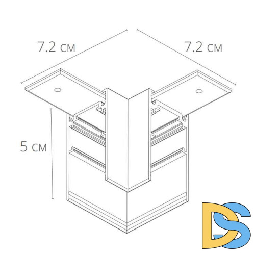 Коннектор для шинопровода Arte Lamp Linea-Accessories A480606
