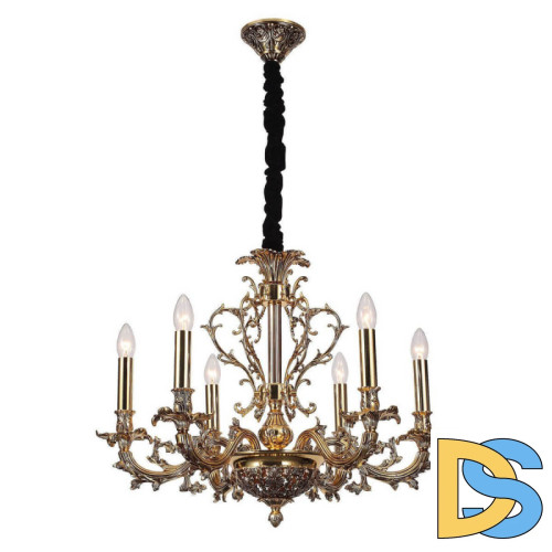 Подвесная люстра Lucia Tucci Firenze 1780.6 Antique Gold