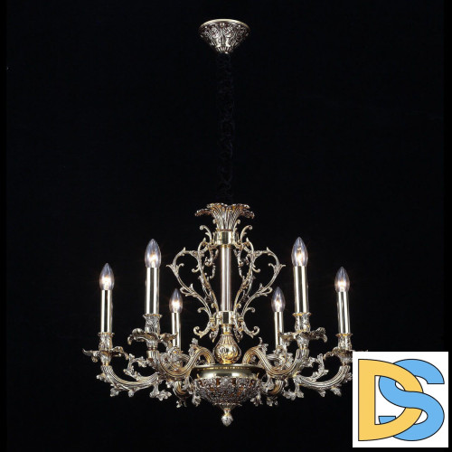 Подвесная люстра Lucia Tucci Firenze 1780.6 Antique Gold