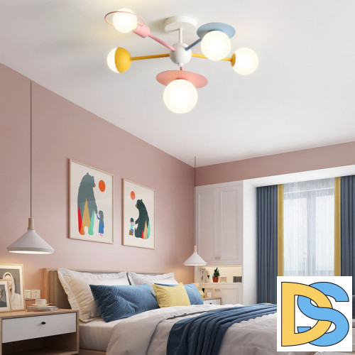 Люстра на штанге ImperiumLoft Hendy 194955-23