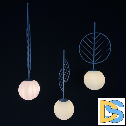 Подвесной светильник ImperiumLoft Leaf 178146-26