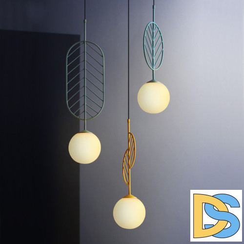 Подвесной светильник ImperiumLoft Leaf 178146-26