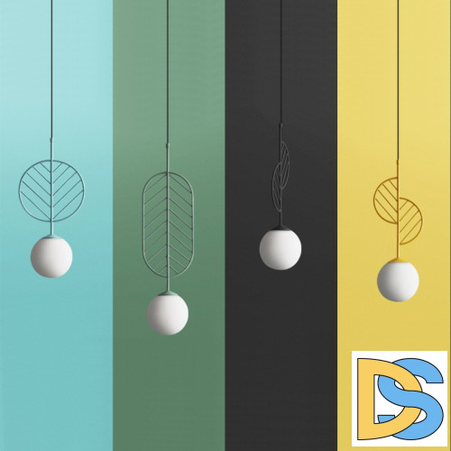 Подвесной светильник ImperiumLoft Leaf 178146-26