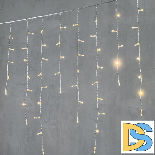 Гирлянда Бахрома с колпачком Laitcom (LTC) PIL180CAP-10-2WW