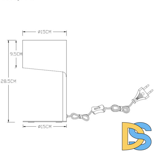 Настольная лампа Lucide Knulle 45504/01/31