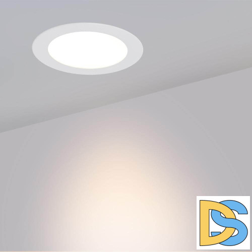 Встраиваемый светодиодный светильник Arlight DL-BL180-18W Warm White 021441