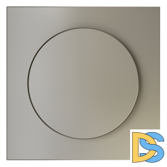 Накладка для светорегулятора поворотно-нажимного, S70 (шелк)