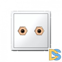 Акустическая Розетка двойная, Schneider Electric Art Gallery, цвет Лотос