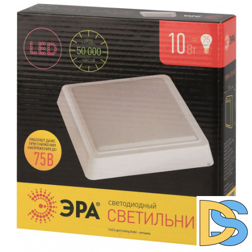 Настенно-потолочный светильник ЭРА SPB-4-10-4K Б0036420