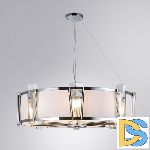 Подвесная люстра Arte Lamp Grato A4079LM-8CC