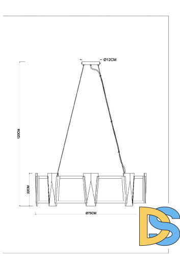 Подвесная люстра Arte Lamp Grato A4079LM-8CC