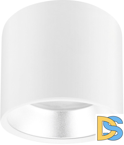 Накладной светильник ЭРА OL8 GX53 WH/SL Б0048537