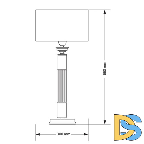 Настольная лампа Kutek Mood Verde VER-LG-1 (Z)