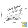 Трековый светильник Maytoni Track lamps TR015-2-10W3K-B