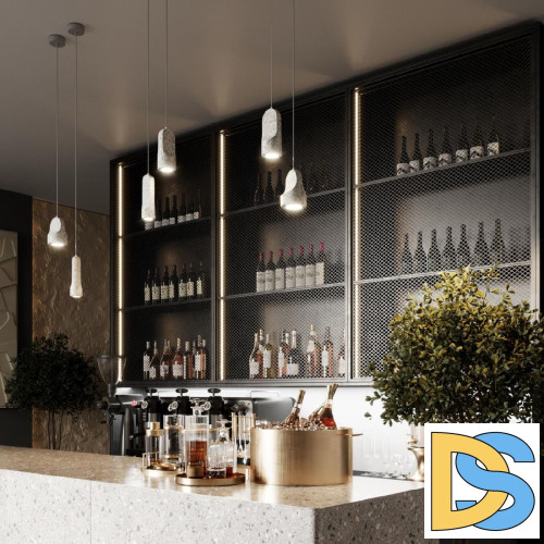 Подвесной светильник Odeon Light Pietra 7010/1C