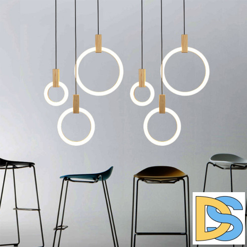 Подвесной светильник ImperiumLoft Halo 123403-22