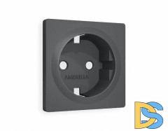 Лицевая панель для розетки с/з Ambrella Volt Alfa AP9060