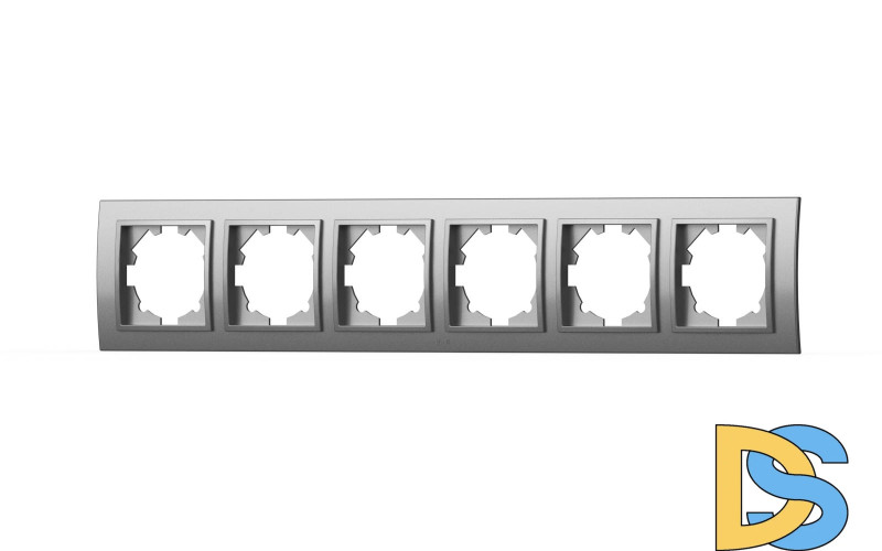 Рамка шестиместная ELBI Zena 500-011000-252