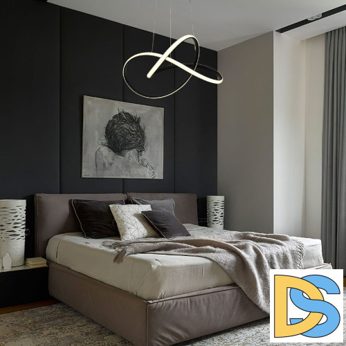 Подвесной светильник Eurosvet Wind 90312/1 черный a060656