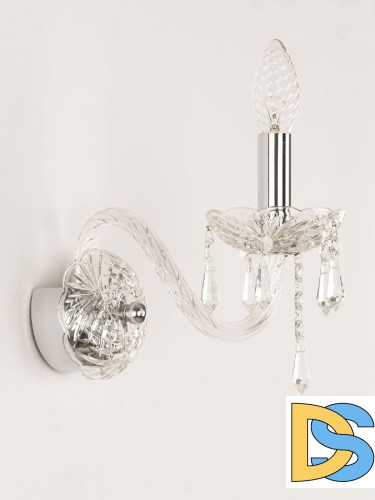 Бра Bohemia Ivele Crystal 104B/1/165 Ni