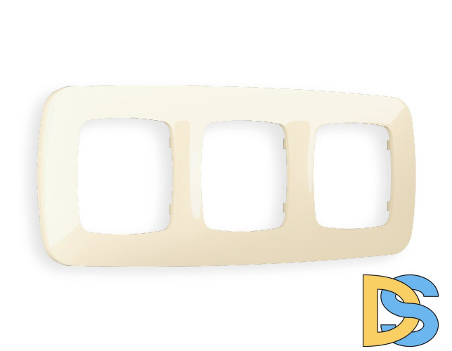 Рамка трехместная Ambrella Volt Ecta OF140303