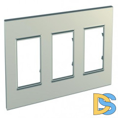 Рамка 3-ая (тройная), Титан, серия Unica, Schneider Electric