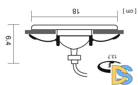 Встраиваемый светильник Arte Lamp A6664PL-1BK