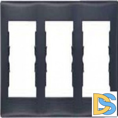 Рамка 3-ая (тройная), Графит, серия Sedna, Schneider Electric