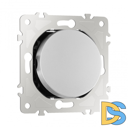 Выключатель одноклавишный проходной Arte Milano 202.32-1.silver