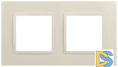 Рамка для розеток и выключателей на 2 поста Эра 14-5012-02 Б0060577