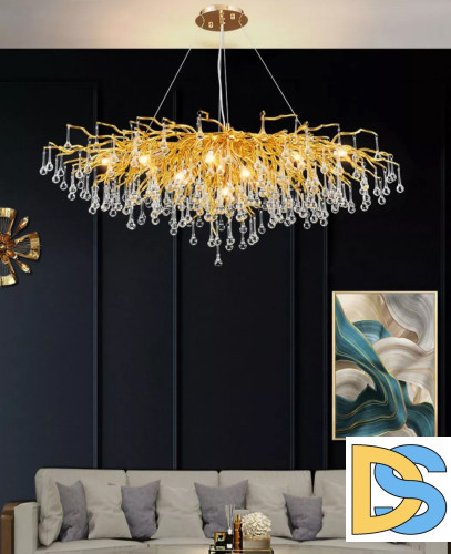 Подвесная люстра Delight Collection XX19001-150 gold