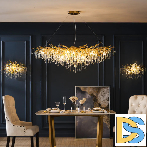 Подвесная люстра Delight Collection XX19001-150 gold