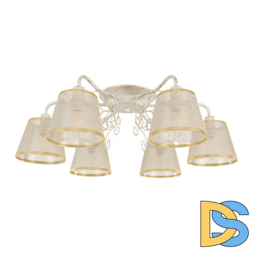 Потолочная люстра Arte Milano 341120/6 WT+G