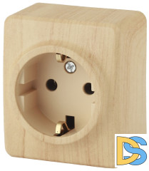 Розетка 2P+E Schuko Эра 11-2203-11 Б0020687