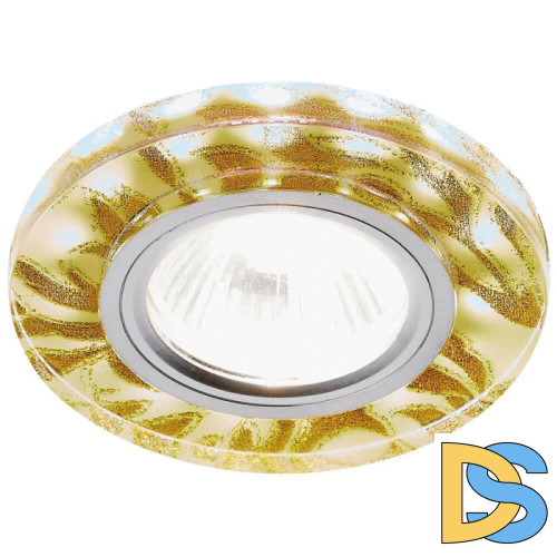 Встраиваемый светодиодный светильник Ambrella Light Led S232 W/G