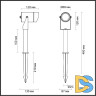 Грунтовый светильник Odeon Light Stima 6647/10GL