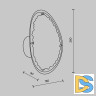 Настенный светильник Modestyle MS.2310.01 GD