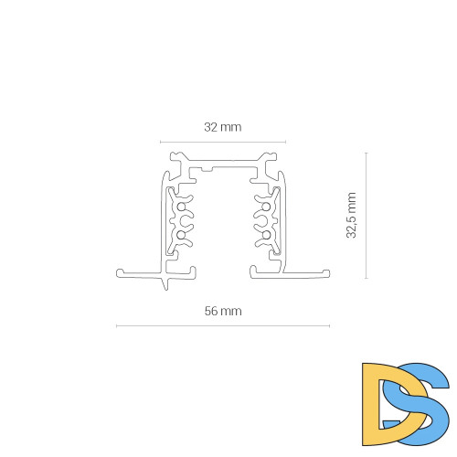 Встраиваемый шинопровод Nowodvorski Ctls Track 8695