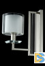Бра Crystal Lux Nicolas NICOLAS AP1 NICKEL/WHITE