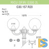 Уличный фонарь Fumagalli Ricu Ofir/G300 G30.157.R20.AZE27