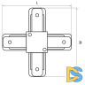 Коннектор X-образный Lightstar Barra 502149