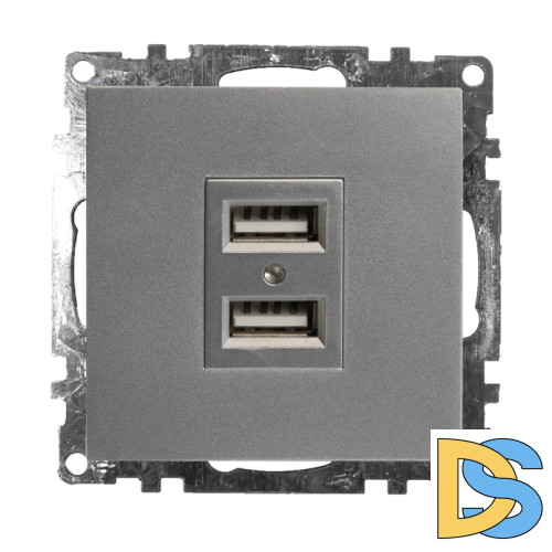 Розетка USB 2-местная Stekker Катрин 39588