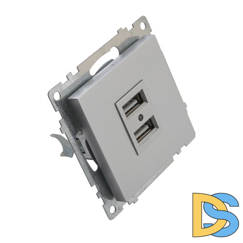 Розетка USB 2-местная Stekker Катрин 39588