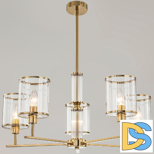 Люстра на штанге Illumico IL0183-5C-79 COPPER KOPNINI