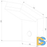 Уличный настенный светильник Elektrostandard Sensor 4690389175015 a053946