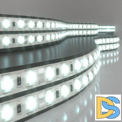 Светодиодная лента Elektrostandard 12V 14,4W 60Led 5050 IP65 холодный белый, 5м 4690389038495