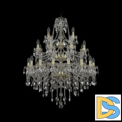 Подвесная люстра Bohemia Ivele Crystal 1415/16+8+4/300/3d G