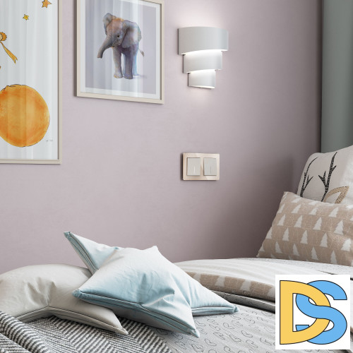 Рамка на 2 поста Werkel Acrylic (айвори) W0022743